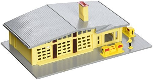 Bachmann Trains PLASTICVILLE USA BUILTUP BUILDING GAS STATION N Scale - Image 1