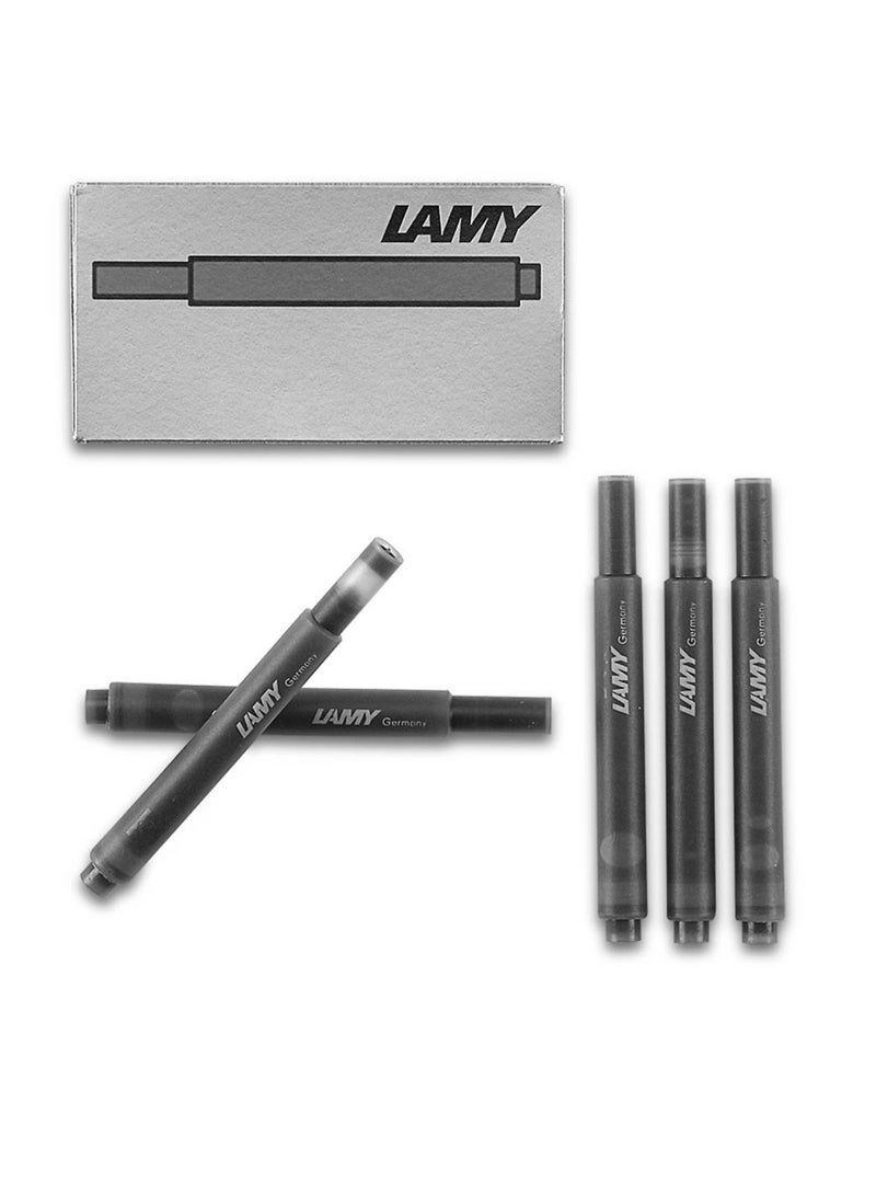 LAMY خزان حبر أسود لقلم حبر نافورة 5 قطع - Image 1