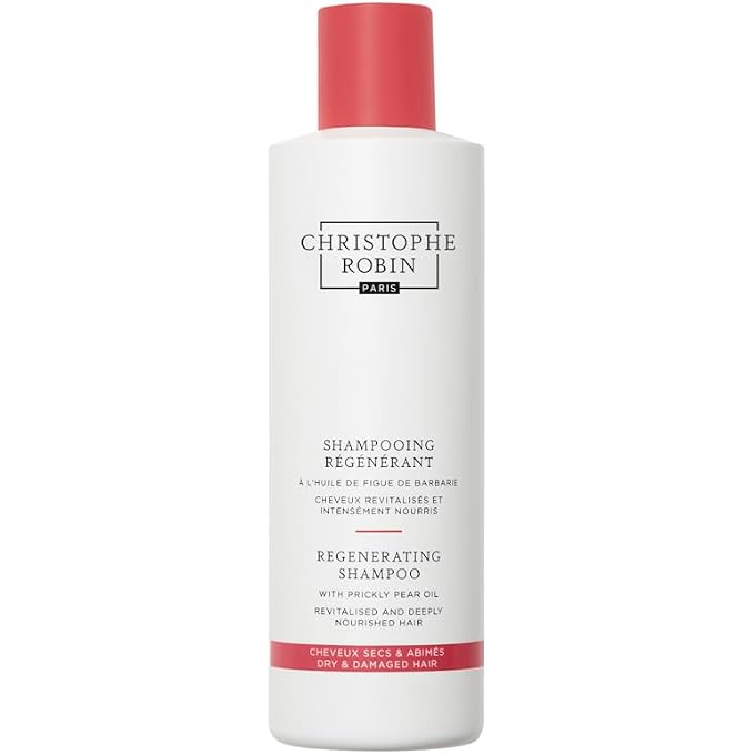 Christophe Robin Regenerating Shampoo with Prickly Pear Oil, 8.4 fl. oz. - Image 1