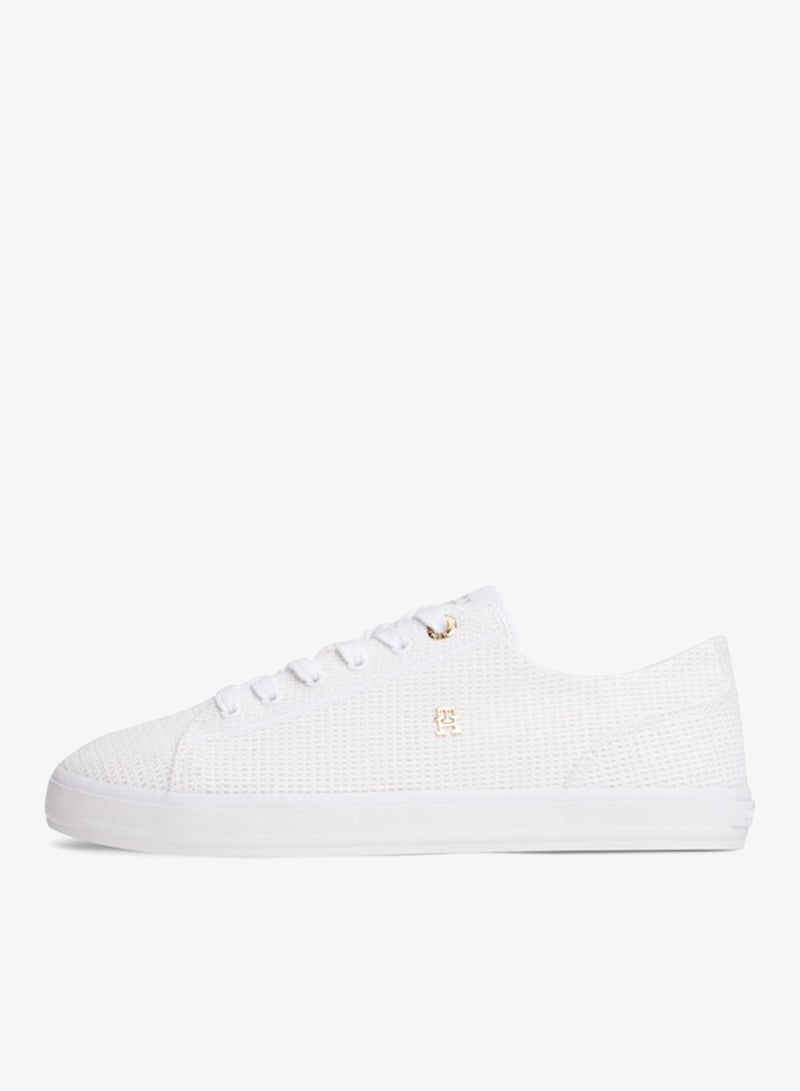 TOMMY HILFIGER TH Monogram Textured Trainers - Image 2