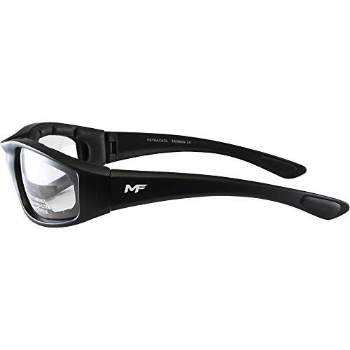 MF Payback Sunglasses (Black Frame/Clear Lens) - Image 3