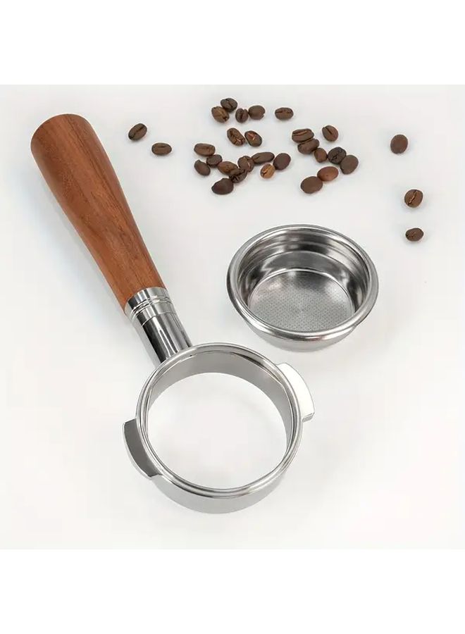 Stainless Steel Bottomless Portafilter 1PCS For E61 Grouphead Espresso Machine With Filter Basket - Image 1