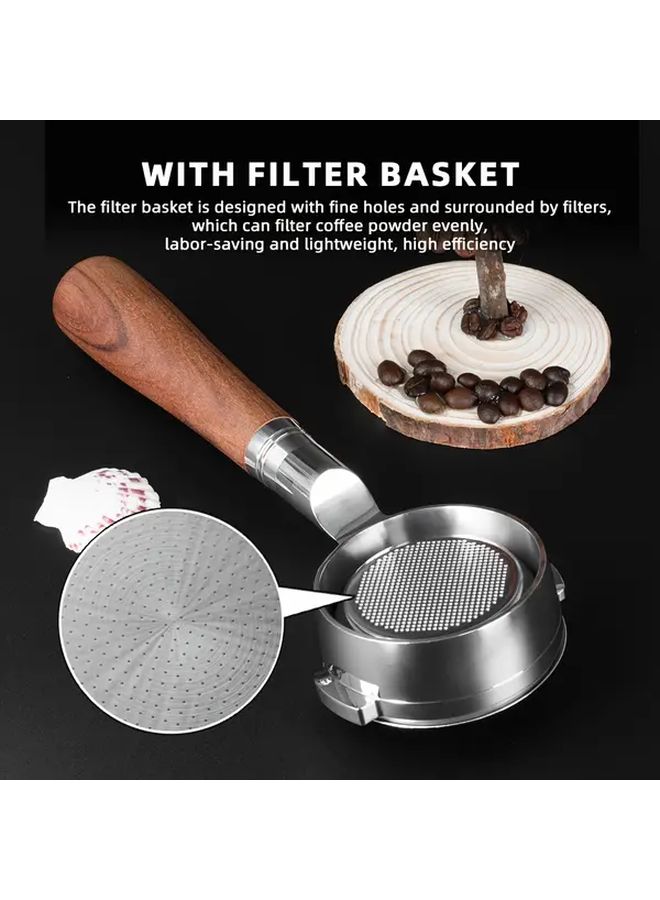 Stainless Steel Bottomless Portafilter 1PCS For E61 Grouphead Espresso Machine With Filter Basket - Image 5