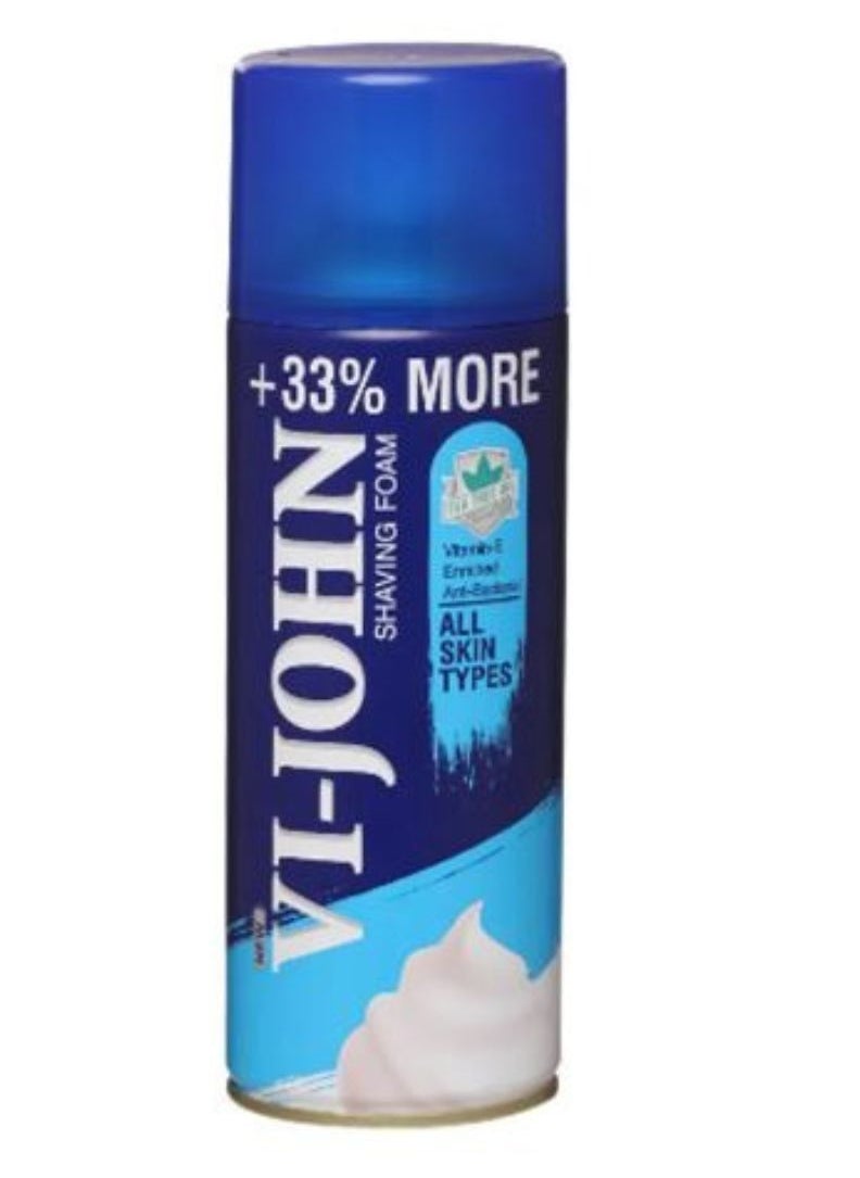 vi john Vi-John Shaving Foam  All Skin types 400G 