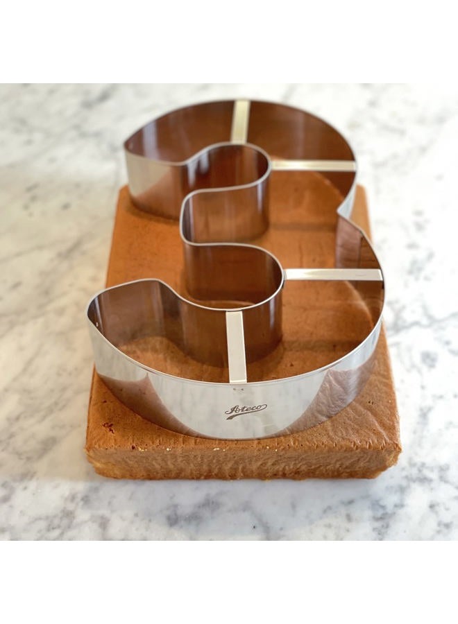 Ateco Extra Large Number 3 Cake Cutter - Image 3