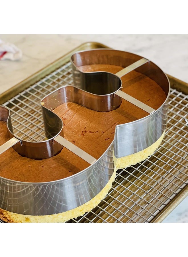Ateco Extra Large Number 3 Cake Cutter - Image 4