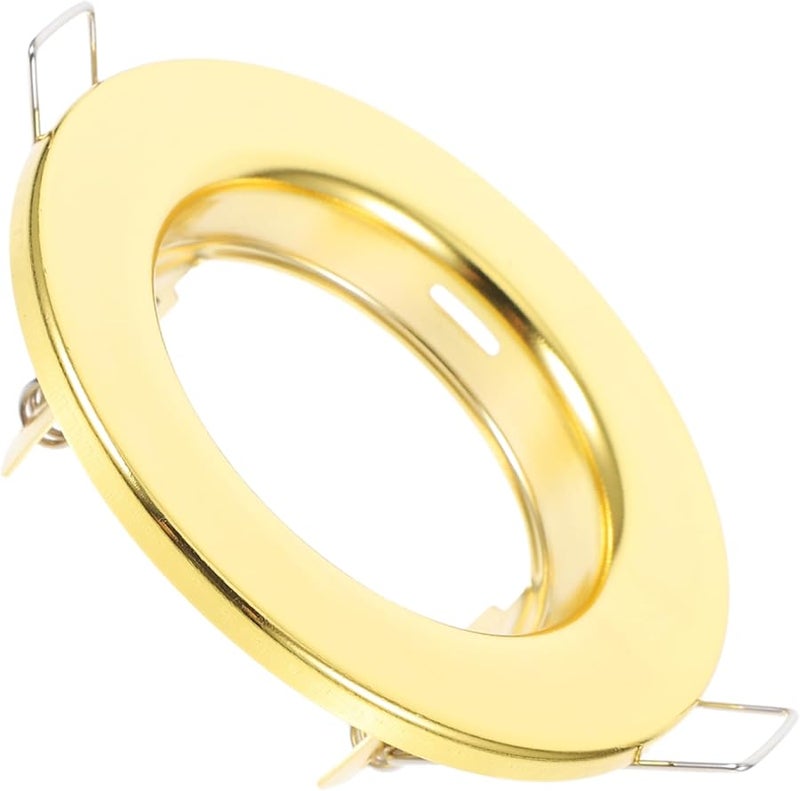 علبة الإضاءة المدمجة الذهبية سهلة التركيب مع إطار متعدد الاستخدامات لتزيين المكاتب - Image 1