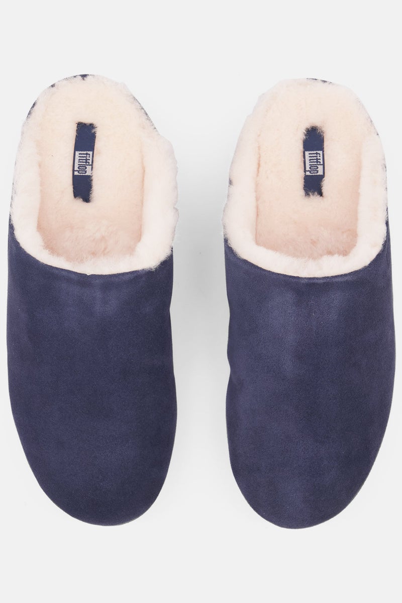 FitFlop نعال نسائية كريسي شيرلينغ سهلة الارتداء، كحلي - Image 4