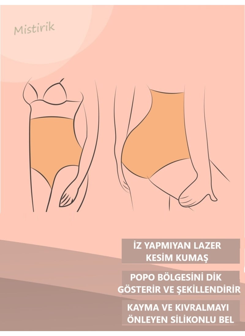 Mistirik Laser Cut Silicone Bato Panty Corset Laser Panty Slip Corset  - Image 3