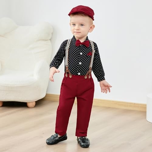 SANMIO Baby Boy Clothes 0-24M Baby Boy Suits 4pcs Baby Boys Baptism Easter Outfits Baby Christmas Clothes - Image 3
