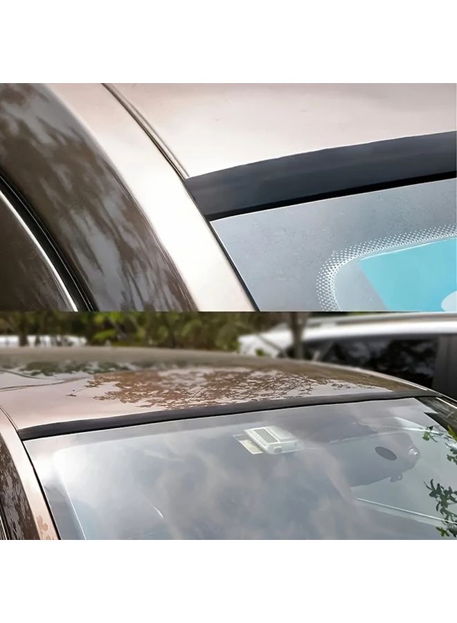 T Shaped Car Seal Strip Black 0.75 Inch Dustproof Waterproof Noise Blocking Easy Install - Image 5