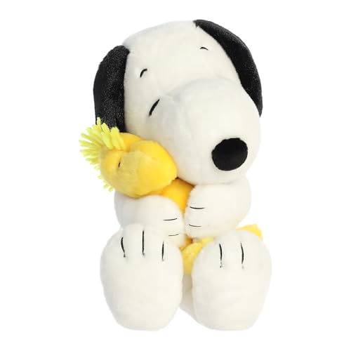 Aurora® Adorable Peanuts® Big Hugs Snoopy™ & Woodstock Stuffed Animal - Officially Licensed Toys for All Snoopy Fans - Nostalgic Gift for Adults and Birthday Celebrations - 12 Inches - Image 2
