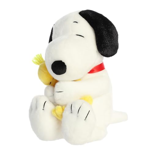 Aurora® Adorable Peanuts® Big Hugs Snoopy™ & Woodstock Stuffed Animal - Officially Licensed Toys for All Snoopy Fans - Nostalgic Gift for Adults and Birthday Celebrations - 12 Inches - Image 5