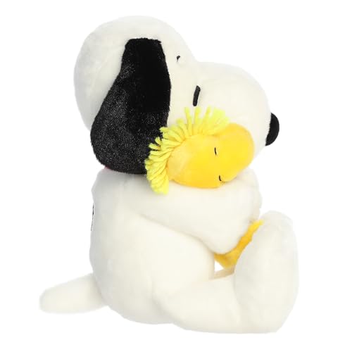 Aurora® Adorable Peanuts® Big Hugs Snoopy™ & Woodstock Stuffed Animal - Officially Licensed Toys for All Snoopy Fans - Nostalgic Gift for Adults and Birthday Celebrations - 12 Inches - Image 3