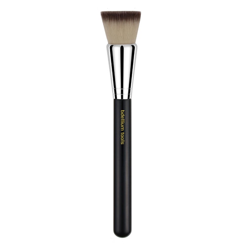 Bdellium Tools Professional Makeup Brush - Maestro Series 957 Precision Kabuki - With Soft Synthetic Fibers, For Versatile Application (Black, 1pc) - Image 1