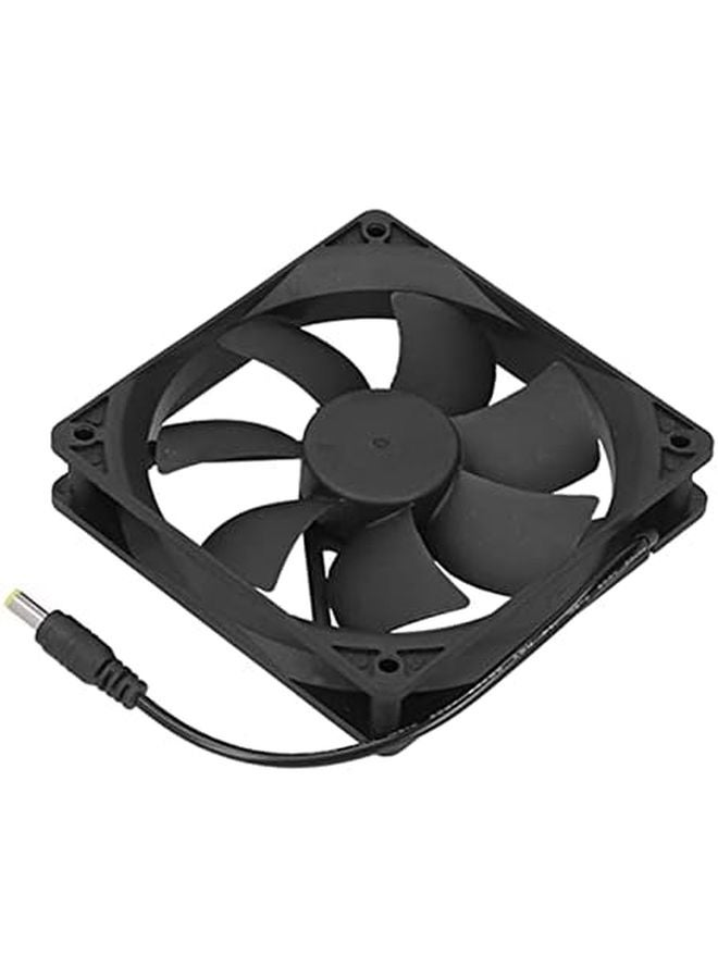 Solar Powered Dog House Fan 6 Panel Ventilator Portable Efficient Indoor Outdoor Use - Image 4