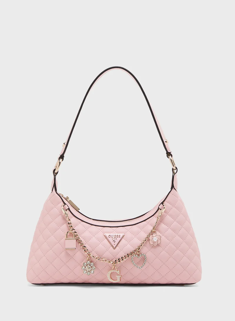 جس EVERLEE TOP ZIP SHOULDER BAG