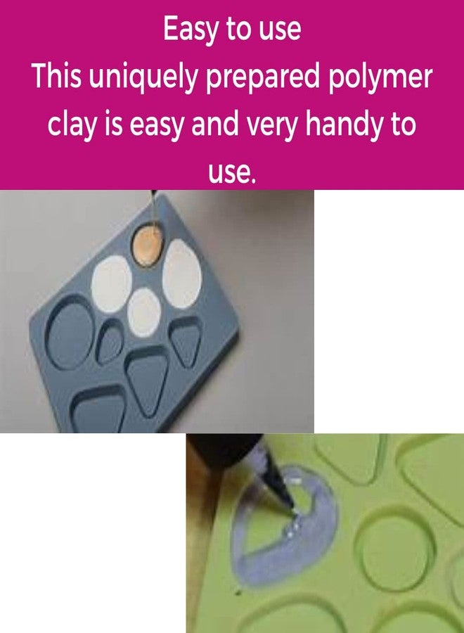 Oytra 60 ml Liquid Polymer Oven Bake Clay for Jewelry Making and Clay Softener and Art Craft DIY (Grey) - Image 2