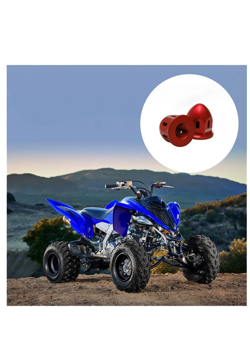 general Wear Resist and corrosion 4PCS Front Spindle Nuts For Yamaha RAPTOR 700 RED - Image 2