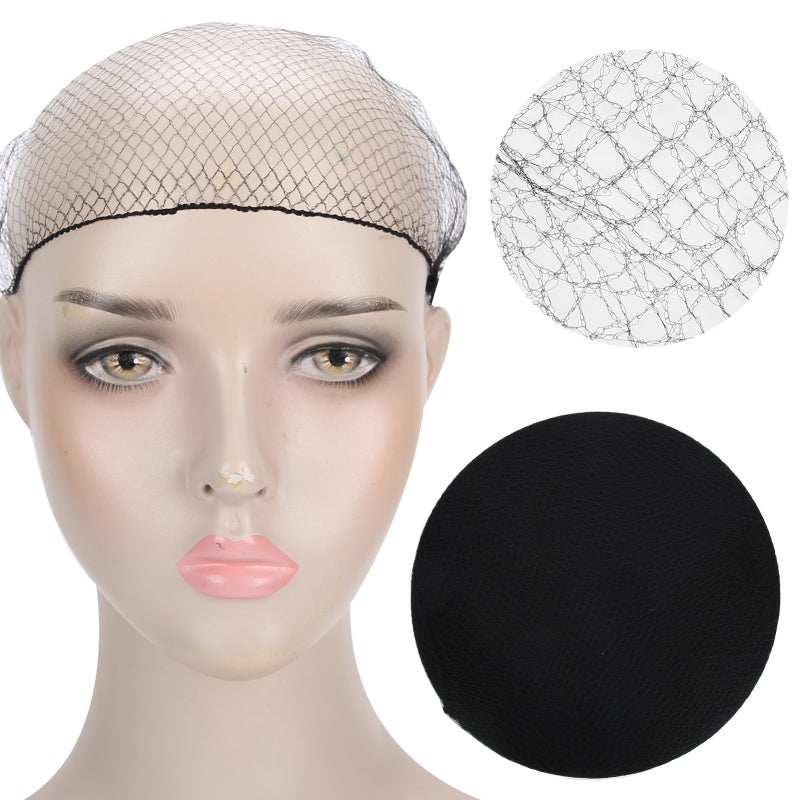 Disposable Nylon Hairnet: 20 Inch Black 100% Latex-Free Breathable Mesh - Lightweight Comfortable Hair Fixing Cap for Salon Home Work Ballet Trainees Chefs Nurses - Image 5
