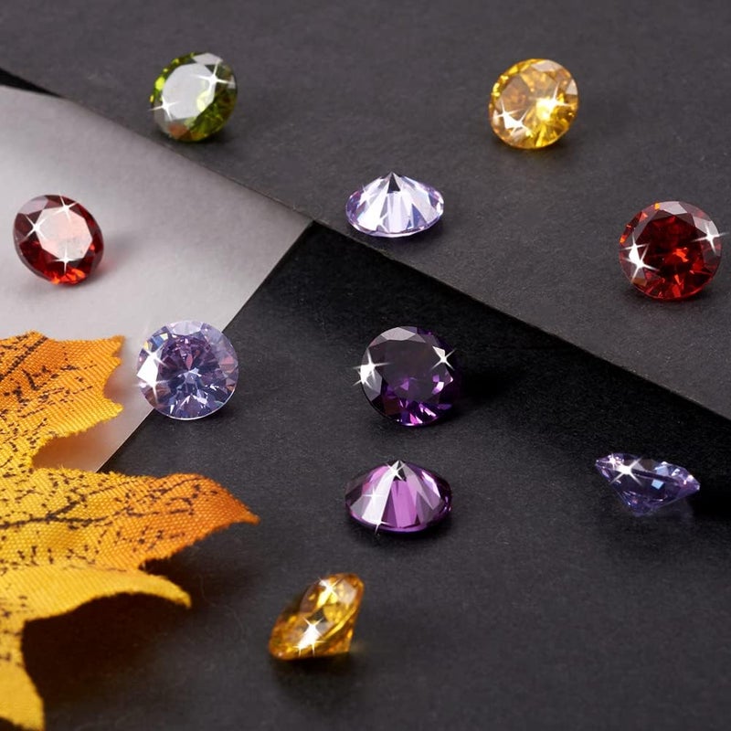 Craftdady 10pcs 10mm barretteCubic Zirconia Stone Colorful Loose CZ Rhinestone Faceted Cabochons for Earring Bracelet Pendants Jewelry DIY Craft Making - Image 4