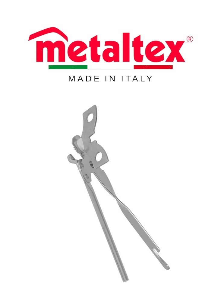 Metaltex 2-in-1 فتاحة علب مع رافع الغطاء – معدنية مطلية بالنيكل متينة - Image 2