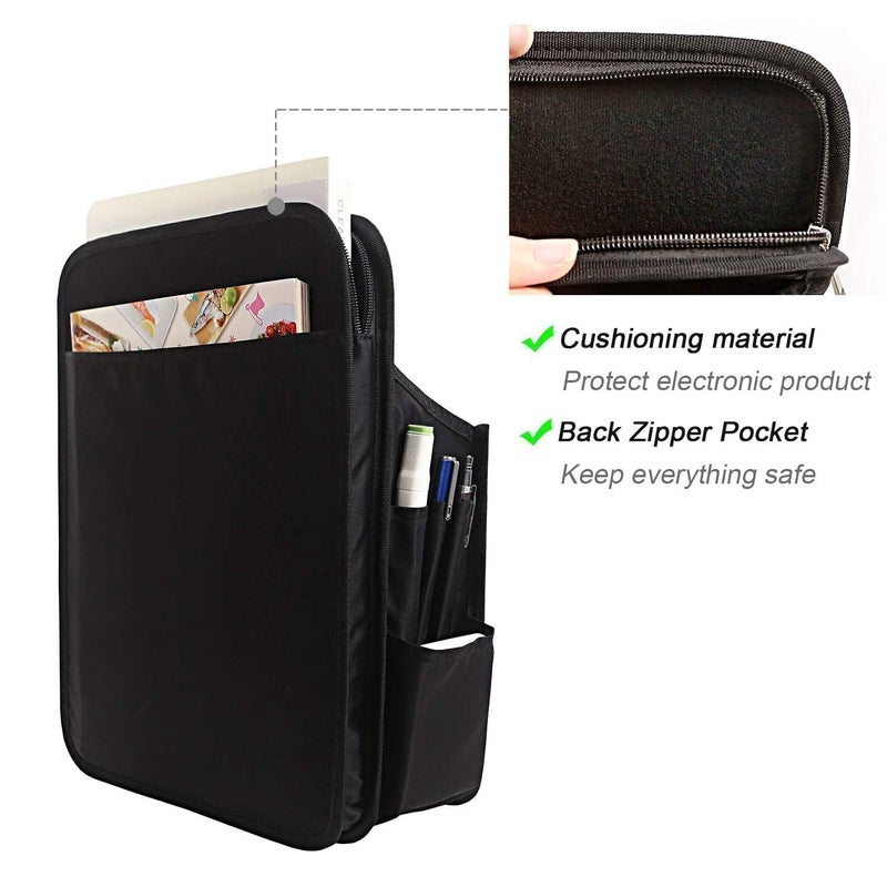 Yoillione Nylon Backpack Organizer Insert for Men and Women, Lightweight Travel Rucksack Insert with High Capacity, Large Bag Organizer with Zipper Pockets - Image 4