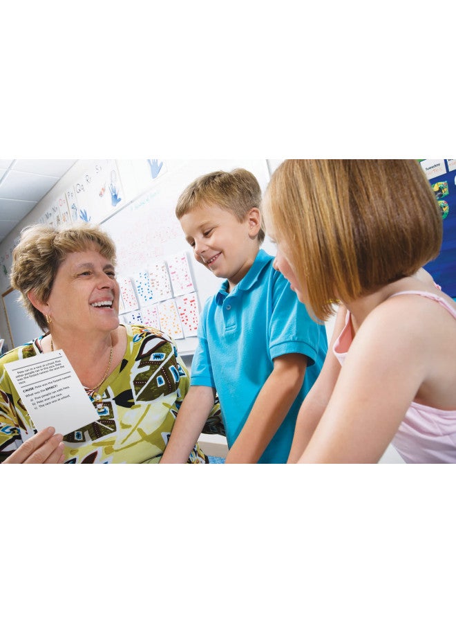 Edupress (EP-3067) Reading Comprehension Practice Cards, Cause & Effect, Red Level - Image 3