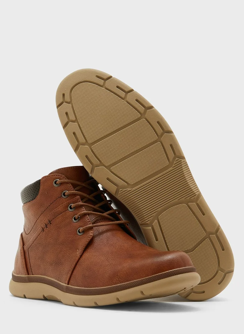 Seventy Five Casual Lace Up Boots