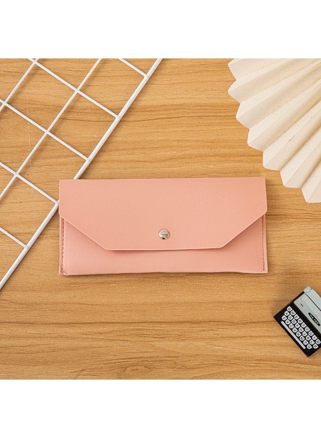 6 Pieces PU Leather Money Envelopes Wallets for Cash Budgeting Money Organizer Reusable Budget Envelopes Money Pouch Holder for Cash Gifts Women Girls Graduation Wedding Birthday Holidays - Image 5