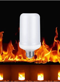 NIBEMINENT SMD2835 LED Fire Effect Light Bulb White 6.5 x13.5centimeter  - Image 4