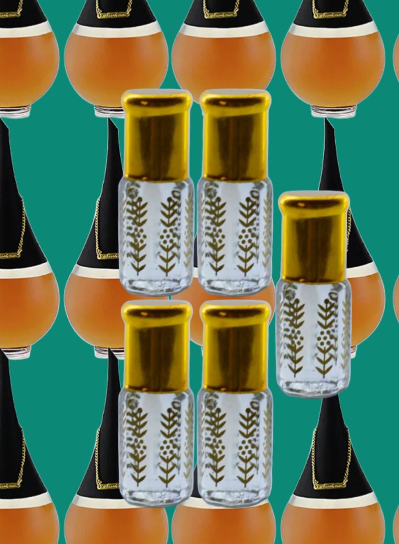 5 Pieces Pandora Essential Oil For Women Original Clear 3 Ml