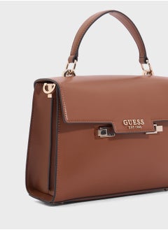 GUESS Eco Aldith Top Handle Flap  - Image 4