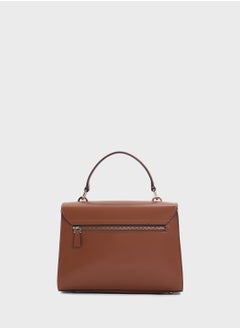 GUESS Eco Aldith Top Handle Flap  - Image 2