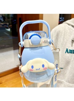 Cute Kids Thermal Cup 316 Stainless Steel Straw Bottle Yugui Dog