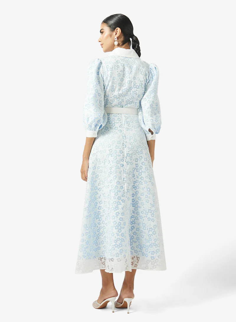 Ella  Lace A-line Dress for Women | Best Price UAE