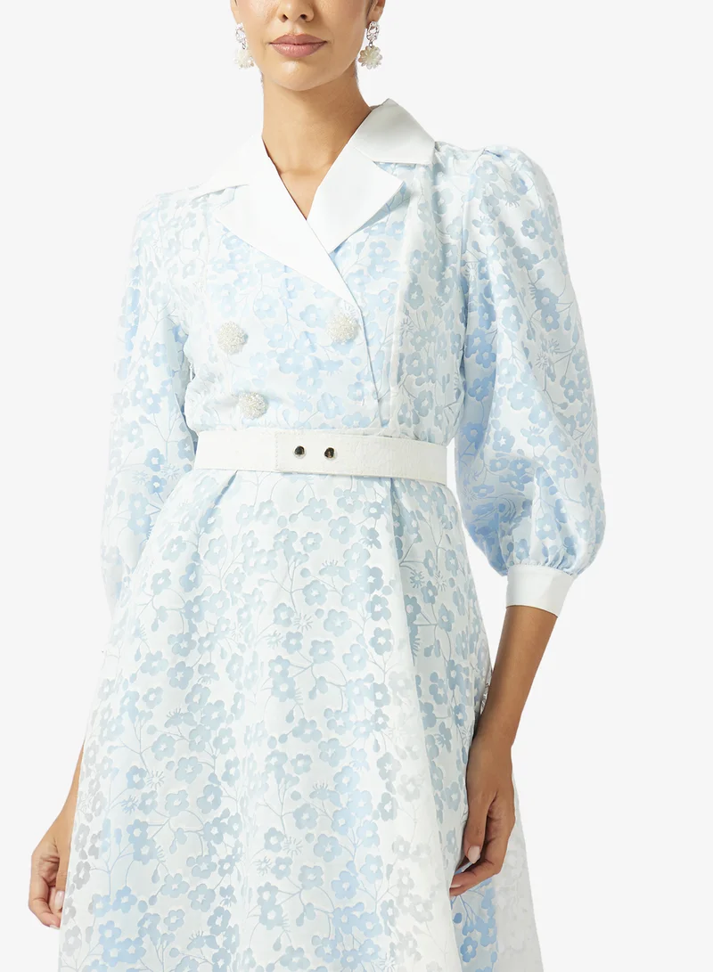 Ella  Lace A-line Dress for Women | Best Price UAE