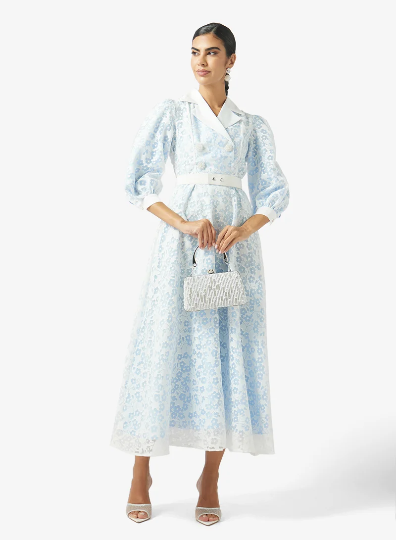 Ella  Lace A-line Dress for Women | Best Price UAE