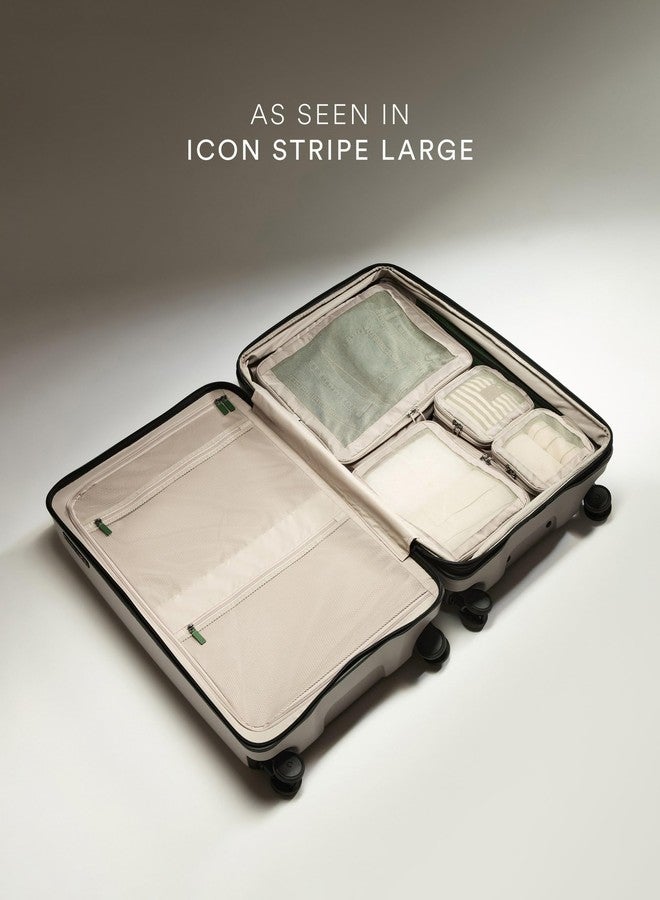 ANTLER - Compression Packing Cubes, Set of 6 Essential Packing Cubes for Suitcases and Backpacks - Holiday, Travel & Accessories Organiser, Easy Clothes and Shoe Storage - Taupe - Image 4