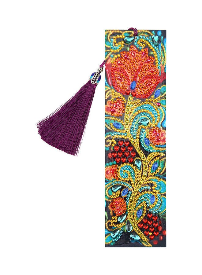 NIBEMINENT 5D Special Shaped Tassel Book Marker 25x10cm - Image 1