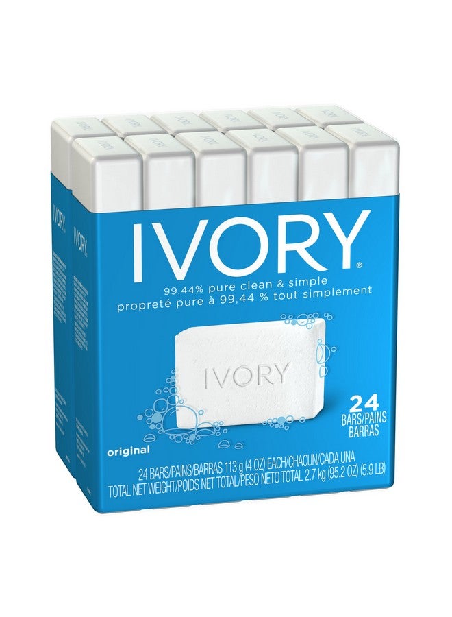 Ivory Original 24-Count: Bath Size Bars 4 Oz
