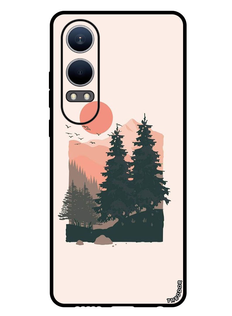 Theodor Protective Case Anti Scratch Shock Proof Bumper Cover For Oppo K12x (China) Nature Art - Image 1