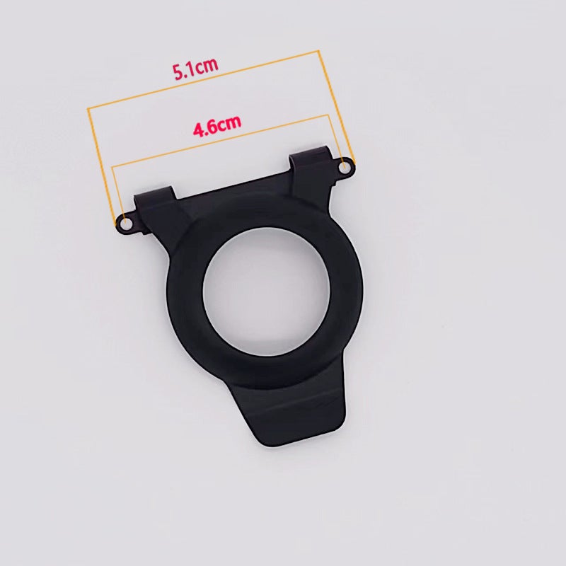 Card Bag Metal Clip Accessories Carbon Fiber Card Bag Stainless Steel Clip Stainless Steel Back Clip Buckle air tag Open clip with air tag