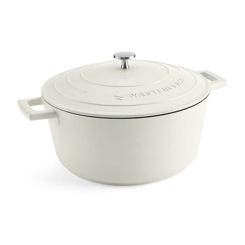 Master Class MasterClass Cast Aluminium Cream Casserole Dish 28cm 5 Litre Gift Boxed - Image 2