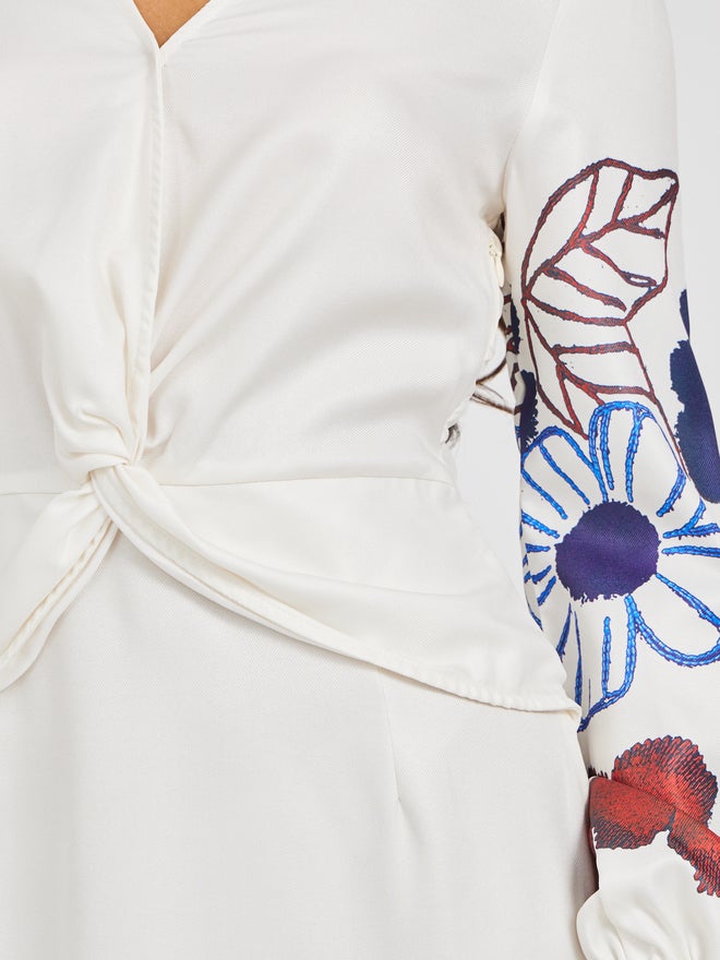 Styli Floral Print Dress  - Image 4