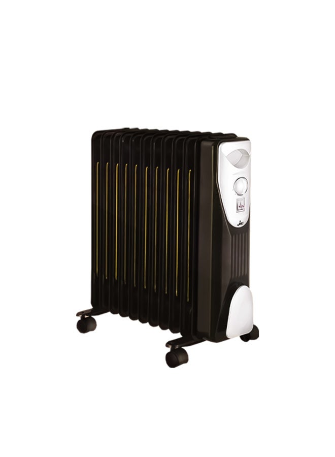 Jac 13-fin oil heater with timer, elegant metal body from JackNGH-3213 - Image 2