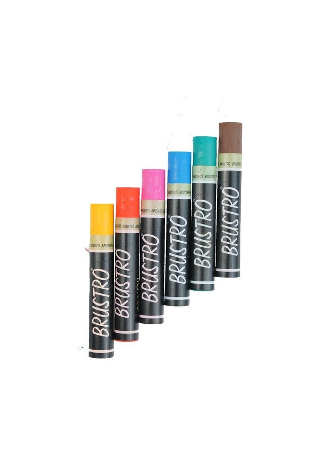 بروسترو مجموعة ألوان الباستيل الزيتية من BRUSTRO Artist، 24 لونًا (عادي) - Image 3