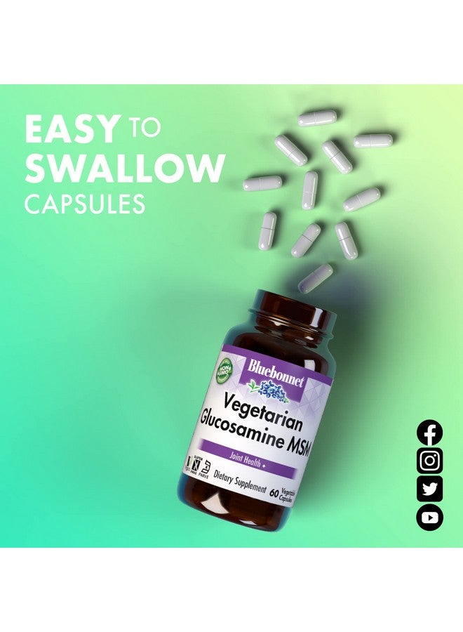 BlueBonnet Vegetarian Glucosamine Plus MSM Supplement, 120 Count ('743715011151) - Image 3