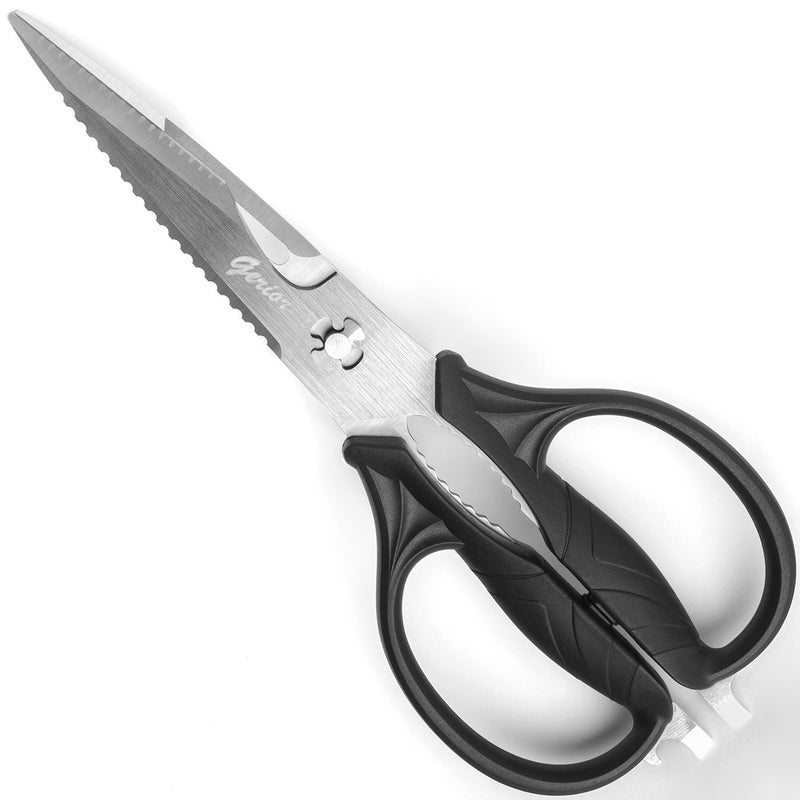 Gerior Kitchen Scissors - Come Apart Kitchen Shears for Cutting Chicken, Meat, Poultry, Seafood, Vegetable - Great Cooking Scissors Gadget - Image 1