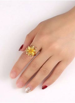 GOLDMAX 21k Gold Plated Ring For Women One Size  - Image 4